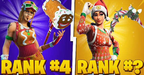 What Christmas Skins Are You In Fortnite Battle Royale？