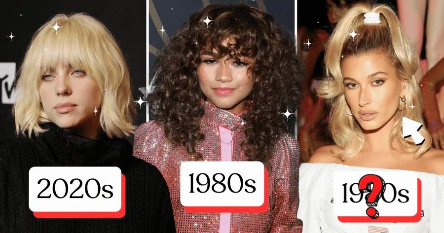 Which Decade's Hairstyle Is Right For You? 💇‍♀️✨
