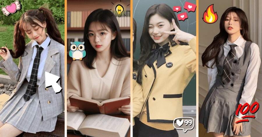 What Type Of School Girl Are You? 🎒💁‍♀️